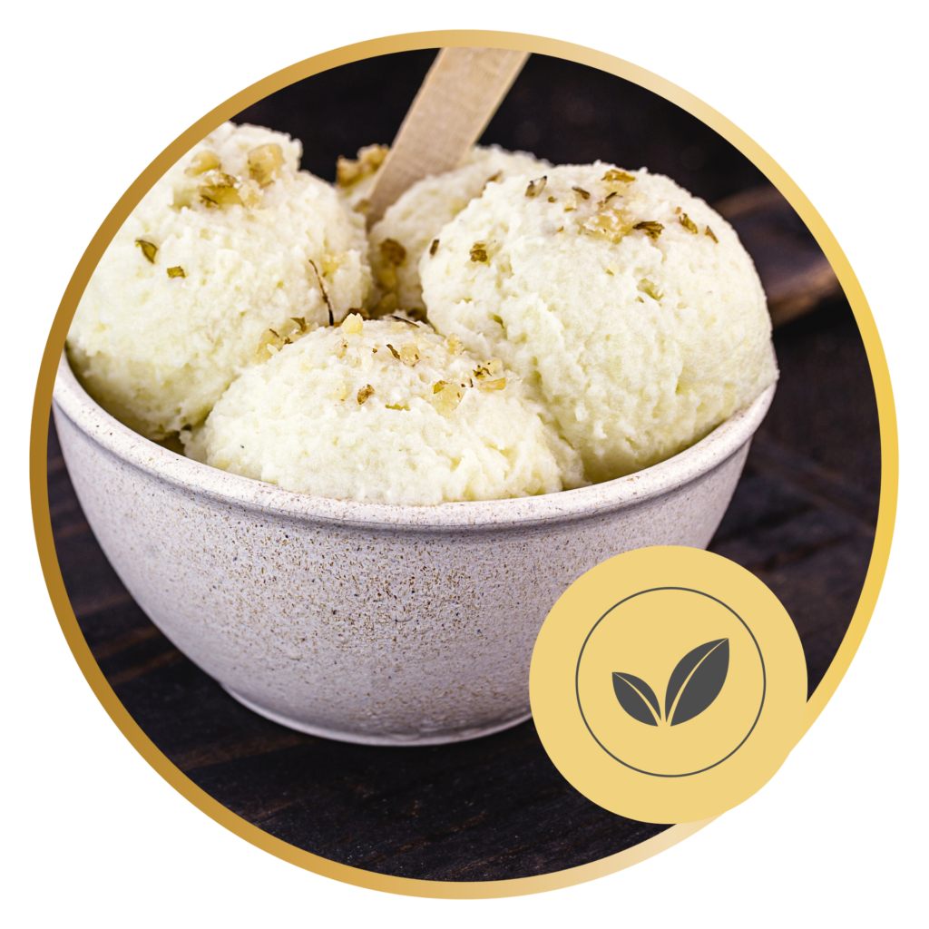 Gelato base calda